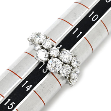 ハリーウィンストン Harry Winston スパークリング クラスター FRDPCLRFSPC-065 プラチナシルバー Pt950 ダイヤモンド リング 指輪 ダイヤモンド 12石 12.5号