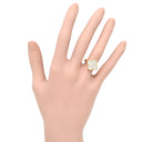 ヴァンクリーフアーペル Van Cleef & Arpels ヴィンテージ アルハンブラ VCARA41100 パールホワイト✕イエローゴールド K18YG ダイヤモンド マザーオブパール #47(JP7) リング 指輪 シェル 7号
