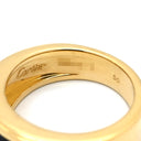 カルティエ Cartier ディアボロ ブルー×イエローゴールド K18YG サファイア ダイヤモンド #50(JP10) リング 指輪 サファイア ダイヤ 18K 750 YG 10号