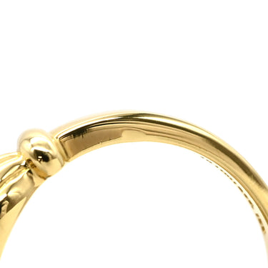ティファニー Tiffany & Co パールリング パールホワイト×イエローゴールド K18YG パール リング 指輪 T&Co. Au750 18K 18金 1P 1粒 真珠 11号