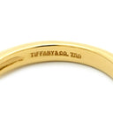 ティファニー Tiffany & Co パールリング パールホワイト×イエローゴールド K18YG パール リング 指輪 T&Co. Au750 18K 18金 1P 1粒 真珠 11号