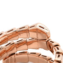 ブルガリ BVLGARI セルペンティ ヴァイパー ダブルコイル 357868 ピンクゴールド K18PG ダイヤモンド 14039 リング 指輪 ダイヤモンド 18K 750 PG 15号