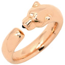 カルティエ Cartier パンテール ドゥ カルティエ SM B4230000 ピンクゴールド K18PG オニキス ツァボライト #50(JP10) リング 指輪 18K PG オニキス ツァボライト 9.5号
