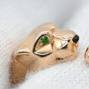 カルティエ Cartier パンテール ドゥ カルティエ SM B4230000 ピンクゴールド K18PG オニキス ツァボライト #50(JP10) リング 指輪 18K PG オニキス ツァボライト 9.5号