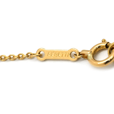 ティファニー Tiffany & Co リーフ フィン イエローゴールド K18YG ネックレス T＆Co. Au750 18K エルサペレッティ ホエール テール