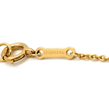 ティファニー Tiffany & Co リーフ フィン イエローゴールド K18YG ネックレス T＆Co. Au750 18K エルサペレッティ ホエール テール