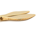 ティファニー Tiffany & Co リーフ フィン イエローゴールド K18YG ネックレス T＆Co. Au750 18K エルサペレッティ ホエール テール