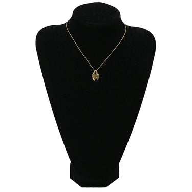 ティファニー Tiffany & Co リーフ フィン イエローゴールド K18YG ネックレス T＆Co. Au750 18K エルサペレッティ ホエール テール