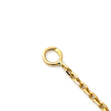 ヴァンクリーフアーペル Van Cleef & Arpels ヴィンテージ アルハンブラ VCARA45800 ブラック×イエローゴールド K18YG オニキス ネックレス Au750 18K オニキス