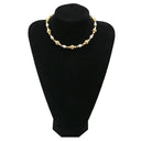 ブルガリ BVLGARI パール ネックレス パールホワイト×イエローゴールド K18YG パール ネックレス Au750 18K 18金 真珠