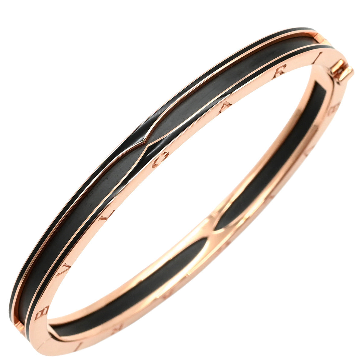 ブルガリ BVLGARI ビーゼロワン B-zero1 358058 ブラック×ピンク