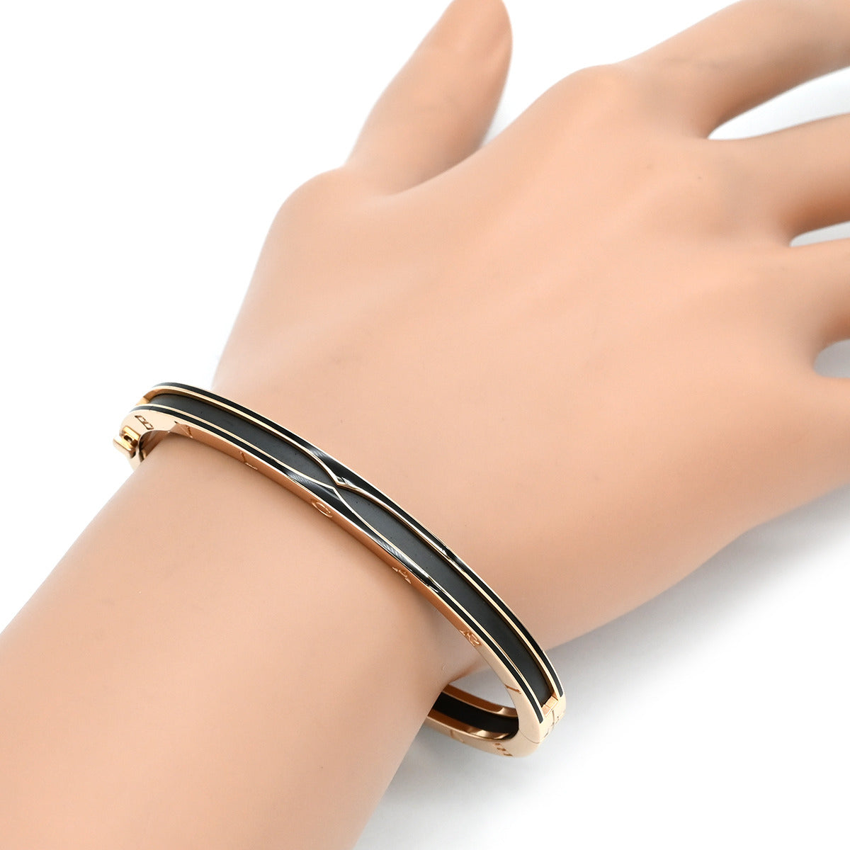 ブルガリ BVLGARI ビーゼロワン B-zero1 358058 ブラック×ピンク