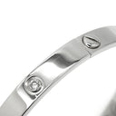 カルティエ Cartier LOVE ラブブレスレット クラシックモデル 旧型 B6010920 ホワイトゴールド K18WG ダイヤモンド #20 ブレスレット Au750 18K バングル 10P ダイヤ