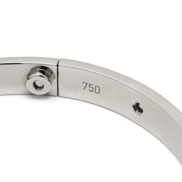 カルティエ Cartier LOVE ラブブレスレット クラシックモデル 旧型 B6010920 ホワイトゴールド K18WG ダイヤモンド #20 ブレスレット Au750 18K バングル 10P ダイヤ