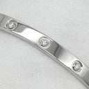 カルティエ Cartier LOVE ラブブレスレット クラシックモデル 旧型 B6010920 ホワイトゴールド K18WG ダイヤモンド #20 ブレスレット Au750 18K バングル 10P ダイヤ