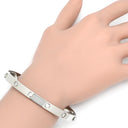 カルティエ Cartier LOVE ラブブレスレット クラシックモデル 旧型 B6010920 ホワイトゴールド K18WG ダイヤモンド #20 ブレスレット Au750 18K バングル 10P ダイヤ