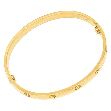 カルティエ Cartier LOVE ラブブレスレット クラシックモデル 新型 B6067520 イエローゴールド K18YG #20 ブレスレット Au750 18K 18金 バングル