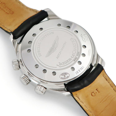 腕時計 ジャガールクルト JAEGER LECOULTRE AMVOX1 アラーム アストンマーチン Q1908470 190.8.97 自動巻き メンズ ブラック デイト