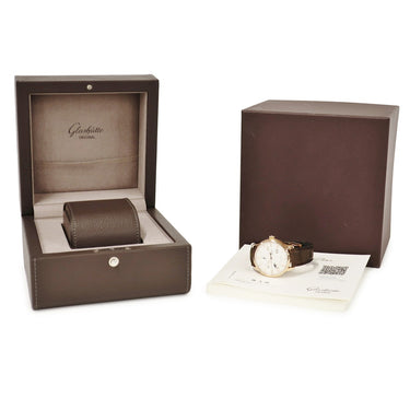 腕時計 グラスヒュッテ オリジナル GLASHUTTE ORIGINAL セネタ エクセレンス パーペチュアルカレンダー 1-36-12-02-05-62 自動巻き メンズ K18RG