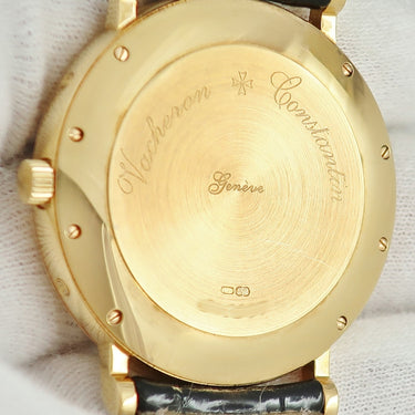 腕時計 ヴァシュロン・コンスタンタン VACHERON CONSTANTIN パトリモニー フルカレンダー ムーンフェイズ 47052/000J-4 自動巻き メンズ K18YG無垢