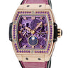 腕時計 ウブロ HUBLOT スピリット オブ ビッグバン ムーンフェイズ キングゴールド パープル 647.OX.4781.LR 自動巻き メンズ