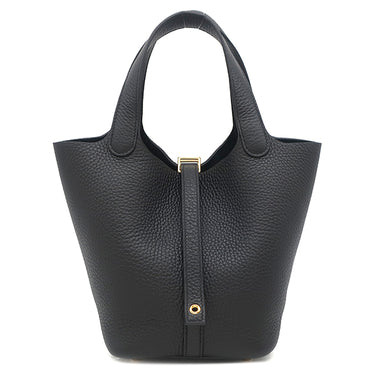 エルメス HERMES ピコタンロックPM ブラック トリヨンクレマンス ハンドバッグ ゴールド金具 新品 未使用 黒 2025年製