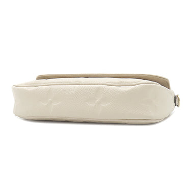 ルイヴィトン LOUIS VUITTON ウォレット オン チェーン アイビー M82210 クレーム モノグラムアンプラント 2WAYバッグ ゴールド金具 ショルダー