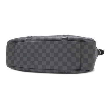 ルイヴィトン LOUIS VUITTON タダオ N51192 ダミエグラフィット ダミエグラフィットキャンバス ビジネスバッグ シルバー金具 黒 グレー 2WAY トート ショルダー