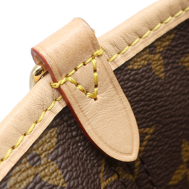 ルイヴィトン LOUIS VUITTON ネヴァーフル インサイドアウト MM M12257 ローズポンディシェリ キャンバス モノグラムキャンバス ローズポンディシェリテキスタイル 2WAYバッグ ゴールド金具 リバーシブル