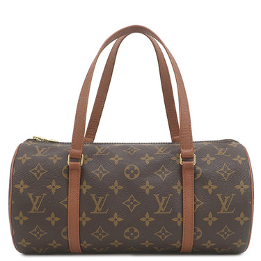 ルイヴィトン LOUIS VUITTON パピヨン 30 M51365 モノグラム モノグラムキャンバス ハンドバッグ ゴールド金具 茶 旧型 ボストン