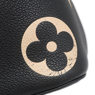 ルイヴィトン LOUIS VUITTON ネオノエ MM M45497 ブラック×ベージュ レザー バイカラーモノグラムアンプラントレザー 2WAYバッグ ゴールド金具 2WAY ポーチ欠品