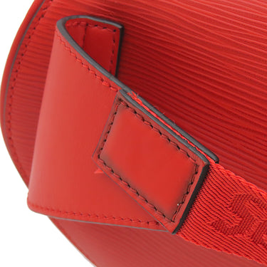 ルイヴィトン LOUIS VUITTON シュプリーム×ルイヴィトン バムバッグ M53418 レッド エピレザー ボディバッグ シルバー金具 ウエストバック Supremeコラボ