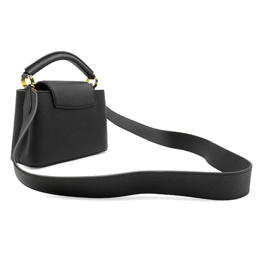 ルイヴィトン LOUIS VUITTON カプシーヌ MINI M56071 ノワール レザー トリヨンレザー 2WAYバッグ ゴールド金具 ショルダー ハンドバッグ 黒