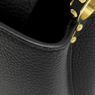 ルイヴィトン LOUIS VUITTON カプシーヌ MINI M56071 ノワール レザー トリヨンレザー 2WAYバッグ ゴールド金具 ショルダー ハンドバッグ 黒