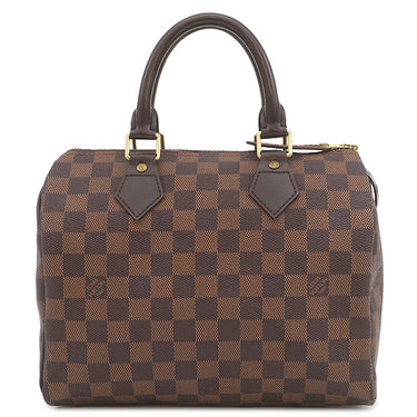 ルイヴィトン LOUIS VUITTON スピーディ 25 N41532 ダミエエベヌ ダミエキャンバス ハンドバッグ ゴールド金具 茶 ボストン