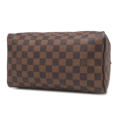 ルイヴィトン LOUIS VUITTON スピーディ 25 N41532 ダミエエベヌ ダミエキャンバス ハンドバッグ ゴールド金具 茶 ボストン