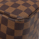 ルイヴィトン LOUIS VUITTON スピーディ 25 N41532 ダミエエベヌ ダミエキャンバス ハンドバッグ ゴールド金具 茶 ボストン