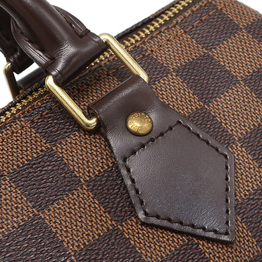 ルイヴィトン LOUIS VUITTON スピーディ 25 N41532 ダミエエベヌ ダミエキャンバス ハンドバッグ ゴールド金具 茶 ボストン