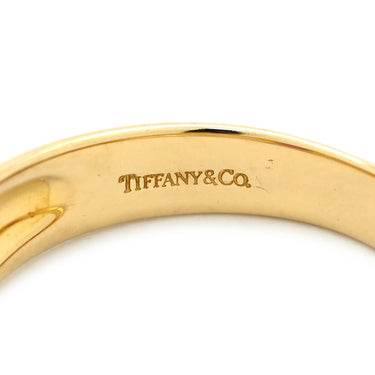 ティファニー Tiffany & Co ルビー スタッキング レッド×イエローゴールド K18YG ルビー リング 指輪 T＆Co. 18K 750 YG 3P 3石 バケットミックスカット 9号