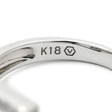 ヴァンドーム青山 VENDOME AOYAMA ダイヤモンド リング AGBR0013__DI ホワイトゴールド K18WG ダイヤモンド リング 指輪 スクエア 10.5号