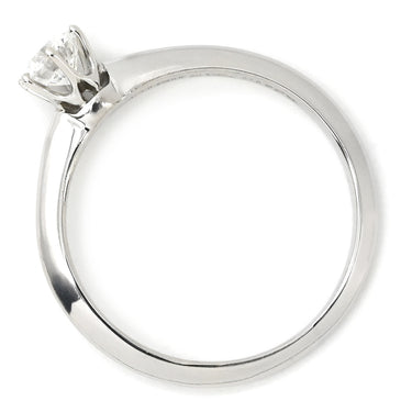 ティファニー Tiffany & Co ソリティア ダイヤリング プラチナシルバー Pt950 ダイヤモンド リング 指輪 T＆Co. 一粒 1P 立爪 0.26ct 8号