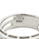 ノンブランド NON BRAND アクアマリン2.07ct ダイヤ0.83ct ブルー×プラチナシルバー Pt900 アクアマリン リング 指輪 Pt900 ライトブルー 水色 オープンワーク 13号