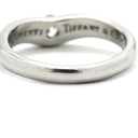 ティファニー Tiffany & Co カーブドバンド ダイヤ プラチナシルバー Pt950 ダイヤモンド リング 指輪 T＆Co. 一粒 1P エルサペレッティ 10号