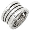 ブルガリ Bvlgari ビーゼロワン B-zero1 4バンドリング 346594 ホワイトゴールド K18WG #47(JP7) リング 指輪 Au750 18K 18金 WG 6号