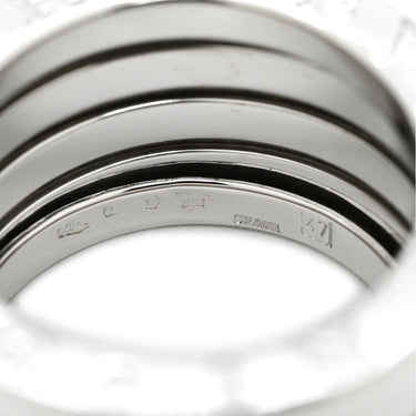 ブルガリ Bvlgari ビーゼロワン B-zero1 4バンドリング 346594 ホワイトゴールド K18WG #47(JP7) リング 指輪 Au750 18K 18金 WG 6号
