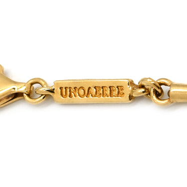 ウノアエレ UNOAERRE ダイヤモンド ペンダント イエローゴールド K18YG ダイヤモンド ネックレス UNOAERRE Au750 18K 18金