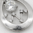 ノンブランド NON BRAND ダイヤ 1.001ct 星 スター プラチナシルバー Pt900 ダイヤモンド ペンダントトップ プラチナ900 ネックレストップ しずく