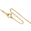 タサキ TASAKI ダイヤ キャット ペンダント イエローゴールド K18YG ダイヤモンド 色石 ネックレス Au750 18K 18金 YG アニマルモチーフ 三日月 猫