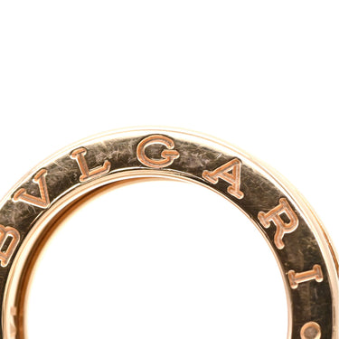 ブルガリ BVLGARI ビーゼロワン B-zero1 リング XS 335989 ピンクゴールド K18PG #48(JP8) リング 指輪 750 18金 PG 1バンドリング 8号