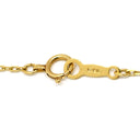 ミキモト MIKIMOTO バロックパール ペンダント ブルー×イエローゴールド K18YG パール ネックレス 青 真珠 1粒 スイング 750 18K YG